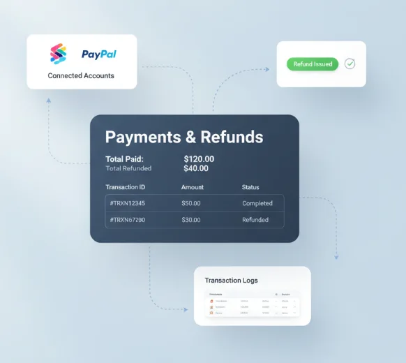 Payments & Refunds Interface